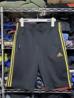 00s y2k adidas ブラック ハーフパンツ　ショートパンツ