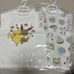 【新品未開封】ポケモン ユニクロ ピカチュウ イーブイ Tシャツ 110 2枚