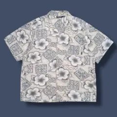 90s USA製 billabong コットンシャツ　アロハシャツ　ビラボンのサムネイル