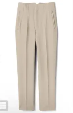 グレイル　ハイウエストテーパードパンツ[gm502] ベージュ