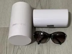 JIMMY CHOO ジミーチュウ ブラウン キャットアイフレーム サングラスのサムネイル