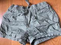 子供用ハーフパンツ 120サイズ オリーブグリーン