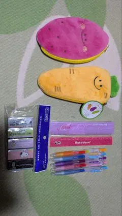 子ども用文具セット 筆箱 定規 消しゴム ペン まとめ売り