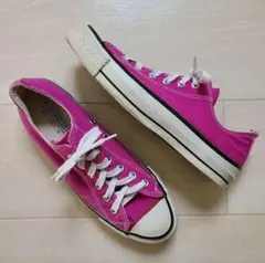 CONVERSE 80s ALL STAR OX USA製 ピンク ヴィンテージ