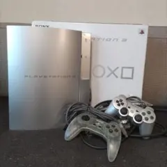 PlayStation 3 シルバー 本体 + コントローラー　ジャンク品