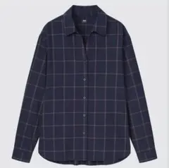 13 UNIQLO ユニクロ ライトフランネルチェックシャツ