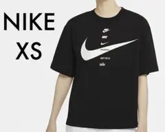 ナイキ レディース スウッシュ XSサイズ Tシャツ 黒