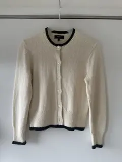 theory Wave Boucle Tipped Cardi バイカラーカーデのサムネイル