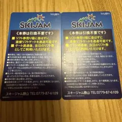 スキージャム勝山 大人用平日ISP早割券