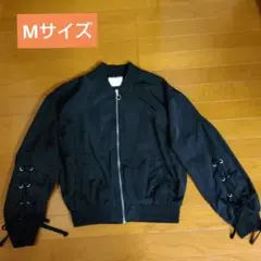 ブルゾン MA_1 ジャケット Mサイズ アウター リボン かわいい