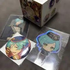 あんスタ　五奇人　深海奏汰　缶バッジ・ステッカー