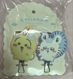 《新品》ちいかわ　ハンガークリップ(ランドリー うさぎ&モモンガ)
