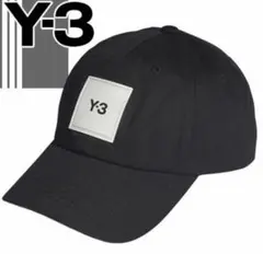 Y-3 ブラック ベースボールキャップ HF2143