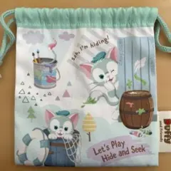 ディズニー　Duffy and Friends 巾着袋