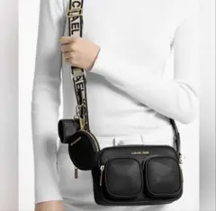 MICHAEL KORS ブラック ショルダーバッグ