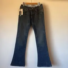 bebeフレアデニムパンツ(27) 新品未使用タグ付き　美品