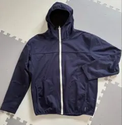 ワークマン　FieldCore メンズ　L フード付き　ネイビー　アウター