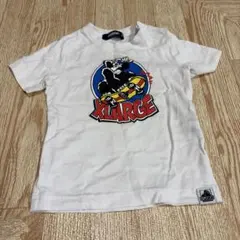 90 XLARGE KIDS ゴリラ スケートボード Tシャツ　ベビー　ホワイトのサムネイル