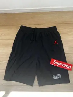 Supreme Jordan コラボ メッシュショーツ ブラック S