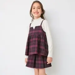 GU キュロット チェック