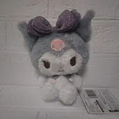 サンリオキャラクターズ　おめかしキラキラぬいぐるみ　ビックリボン　クロミ