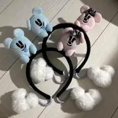 【美品】ディズニーカチューシャ ハロウィン2024 2本セット