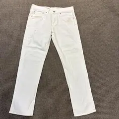 『美品』Theory Luxe ホワイト ストレートデニムのサムネイル