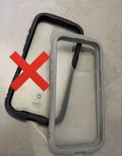 iFace iPhone15pro用ケース グレーのサムネイル
