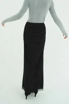CLANE 2way tulle gathered skirt 未使用品のサムネイル