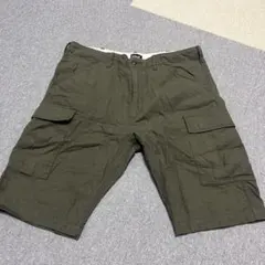 Schott N.Y.C. カーゴショートパンツ オリーブ Lのサムネイル