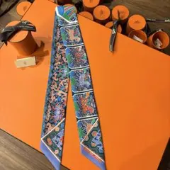 HERMES ツイリー ジャガーケツァール　1本　スカーフ HERMES ツイリー ジャガーケツァール 1本 スカーフ - メルカリ