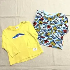 新幹線　90 ロンT 長袖　セット SKAPE プラレール