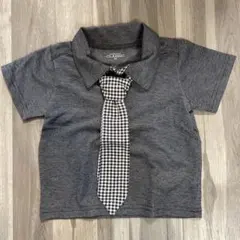 ポロシャツ 90cm グレー