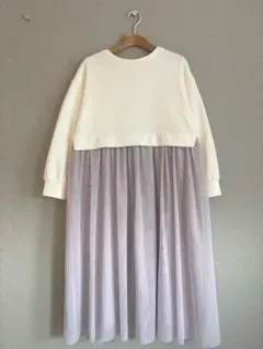 マタニティワンピース　ピンク　かわいいのサムネイル