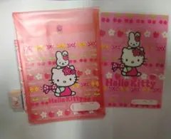 ハローキティ 書類ケース　平成レトロ