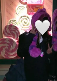 チェシャ猫　　尻尾つき　ファンキャップ