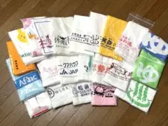 タオルまとめ売り　22枚 フェイスタオル　温泉タオル 粗品タオルのサムネイル