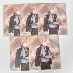 【まとめ売り】東雲彰人 ミニ色紙38c 5枚セット