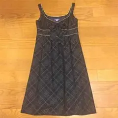 バーバリーブルーレーベル 膝丈ワンピ