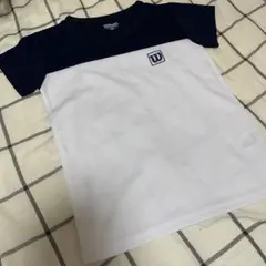 Wilson Tシャツ 白/紺 150のサムネイル
