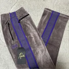 美品✨Needles トラックパンツ 紫x赤ライン XS Needles(ニードルス) トラックパンツLQ398 LQ398 パープル