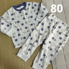 80センチ　UNIQLO 長袖　パジャマ