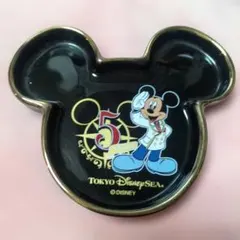 東京ディズニーシー 開園5周年記念 ミッキー型スーベニアプレート