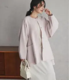 チョコ様　ラブティックボンボン　ライトラグランフレアコート　ピンク　Aライン チョコ様 ラブティックボンボン ライトラグランフレアコート ピンク A