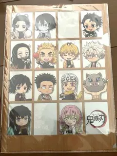 クリアファイル　鬼滅の刃　夏祭り