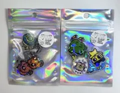 たまごっち　オーロラホログラム加工　クリアシール2種セット