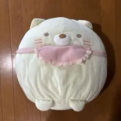 すみっコぐらし、ねこのぬいぐるみクッション￼