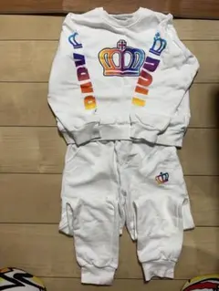 BABY DOLL クラウンプリント スウェットセット