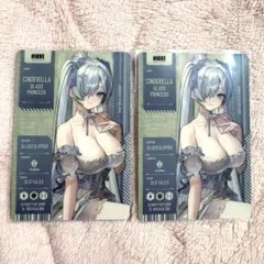 勝利の女神：NIKKE メタリックパスコレクションVer.4 シンデレラ 2枚