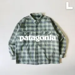 Patagonia 1999年 ヘビーフランネルシャツ ポルトガル製 L
